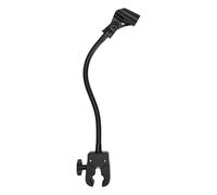 Swokely Support de Microphone à Col de Cygne Clip Réglable sur Support Micro Compatibilité avec Bras Flèche Pliable à 360 ° Micros 25 33 Mm Large Pince 15 45 Mm