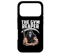 Swole Grim Reaper Gym Reaper Coque pour iPhone 17 Pro
