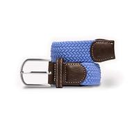SWOLE PANDA Ceinture tissée recyclée unisexe - Ceinture élastique pour homme et femme, bleu ciel, L (36-42" / 91-107cm)