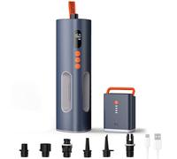 Swonder Seafalcon Pompe à pagaie, pompe à air électrique rechargeable 3 en 1 avec batterie amovible, pompe portable pour paddleboard, kayak, gonflables, bateaux (azurite fumée)