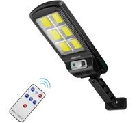 Swonuk® 800W Lampe Solaire Jardin sans fil étanche télécommandé,COB Applique Solaire Extérieure avec Détecteur de Movement,3 mode