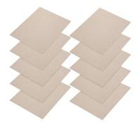 SWOOMEY 10pcs Couvercle pour Micro-ondes et Pièces de Rechange pour Four à Micro-ondes, Plaque Mica en Feuille et Résine, Isolation Haute Température et Isolante, Adapté pour Micro-ondes