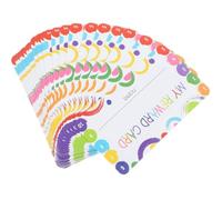 SWOOMEY 150 Feuilles Cartes de Récompense pour L'enseignement Cartes Perforées de Dessin Animé Papier Classe pour Encourager et Motiver les Élèves Maison Devoirs