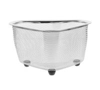SWOOMEY 1Pièce Panier Évier Inoxydable Colonne de Drainage pour Cuisine Organisateur de Déchets et Éponges Pratique et pour Étroits