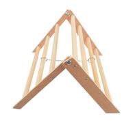 SWOOMEY 1pièce Support Bois pour Poules et Coqs Perchoir Amusant et Stable pour Volaille Accessoire de Poulailler pour Oiseaux de Toutes Interactif Anti-Ennui