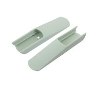 SWOOMEY 2 Pièces Coussin D'extension pour Pieds de Chaise Haute en Plastique Vert Installation Rapide et Fixation Facile pour Repas et Crèches