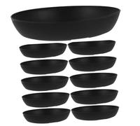 SWOOMEY 20 Pièces Plant Saucers for Indoors Plastic Drainage Trays for Flower Pots Stable Base to Collect Excess Water and Soil Multipurpose Plant Trays and Garden
