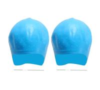 SWOOMEY 2ensembles Caps de Coloration Cheveux Silicone avec Aiguilles à Crochet Réutilisables pour Coiffure Maison et Salon de Coiffure