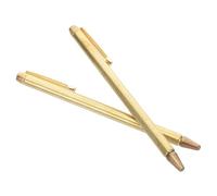 SWOOMEY 2pièces Baguettes de Radiesthésie Cuivre Portable Tige de Sourcier Professionnelle Flexible et Résistante Bâton de Divination pour Détection Eau Outil de Sonde Métallique Facile
