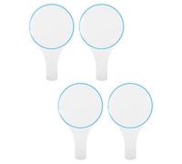 SWOOMEY 4 Pagaies Effaçables Compactes en Mousse Bleu, Tableau Blanc Face pour Vote et Notation, 4 Pièces pour Juges et Garçon et Filles