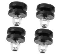 SWOOMEY 4 Pièces Support pour Valise Arrière Cyclomoteur Plaque De Base Coussinet De Bague pour Coffre Entretoises De Support Fourniture pour Cyclomoteur