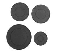 SWOOMEY 4pièces Couvercles De Brûleur à Universels Pour Cuisinières Sabaf Des Émanations Performance De Cuisson Uniforme Et Nettoyage Facile