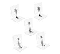 SWOOMEY 5 Ensembles Kit Fixation Murale Pour Étagère Et Armoire Sangles Anti-basculement Pour Meubles Fixation Sans Perçage Pour Garçon Fille Sécurité