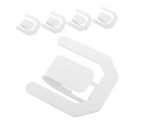 SWOOMEY 5pièces Porte-Pantoufles Mural sans Perçage Support Adhésif pour Salle De Bain Étagère De Rangement Réutilisable pour Système De Drainage pour Espace Sec Et Propre