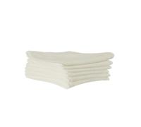 SWOOMEY 6 Pièces bébé bébé couche inserts de couches en tissu couvre- en tissu en microfibre en fibre de bambou 2 s de fibre de bambou Beige