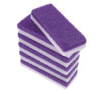 SWOOMEY 6 Pièces Pierre exfoliante pour outil professionnel pour pédicure râpe portable contre les callosités et la peau dure soin doux pour peaux sèches et abîmées lot 6 pcs/paquet