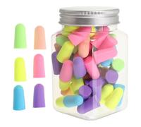 SWOOMEY 60 Pièces Bouchons D'oreille Anti-bruit en Mousse à Mémoire, | Confort Doux pour Dortoirs et Voyages D'affaires, Surface Peau, Réduit les Sons, Aide à Rester Concentré
