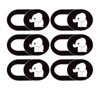 SWOOMEY 6pièces Cache- Coulissant pour Ordinateur Portable Webcam Ordinateur Protection Vie Privée Diapositives