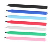 SWOOMEY 7pièces Stylet pour Tablette LCD Stylus De Dessin Et Palette De Couleurs Rouge Bleu Noir Vert Blanc Rose Bleu