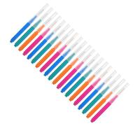 SWOOMEY 80 Pièces Brosse Interdentaire Ergonomique en Acier Inoxydable Droite Fil Métallique et Douce Gencives, pour Dents et Appareils Orthodontiques au Travail Voyage