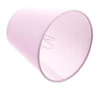 SWOOMEY Abat-Jour en Tissu Structure en Fer à Clipser pour Petite Lampe Applique Suspendre, Résistant la Déformation, Usage Intérieur Salon et Couloir, Rose Pastel