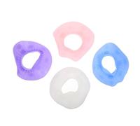 SWOOMEY Accessoires Spa 4 Paires de Bracelets en Silicone pour Lavage du Visage Ajustables et Absorbants Polyvalents et Nettoyage Peau Cuisine