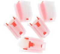 SWOOMEY Aiguilles de Remplacement Aiguille Précise en Plastique Rouge Lot de 5 Qui Restaure la Qualité Sonore pour Stylet de Tourne-Disque des Phonographes