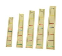 SWOOMEY Autocollants Pour Doigts De Violoncelle 4/4 Jaunes, Étiquettes Adhésives De Touche Solide, Marqueurs De Position Pour Apprentissage Et Pratique Des Étudiants Débutants