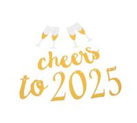 SWOOMEY Bannière Décorative An pour Fête Ajustable Installation Rapide pour Maison Bureau Mur et Arbre Couleur Vive pour Ambiance Festive