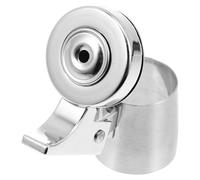 SWOOMEY Bec Sifflet Inox pour Bouilloire Gaz en Acier Inoxydable, Remplacement Solide Flûte à Sifflet pour Bouilloire à Eau Maison, Design Simple et Finition Soignée