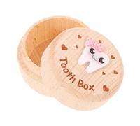 SWOOMEY Boîte à Dents Pour Garçon Fille Compacte Avec Design Élégant Et Classique Pour Ranger Les Dents De Lait Perdues