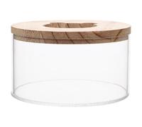 SWOOMEY Boîte de Bain Transparente en Acrylique pour Hamster et Petits Animaux, Accessoire Facile à Utiliser pour Bain et Toilette, Design Créatif et Grosse Taille