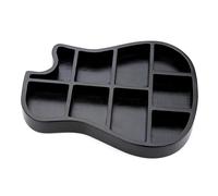 SWOOMEY Boîte étui pour Guitare Acoustique conteneur de prélèvement d'instruments étui de Rangement pour médiators Porte-médiators étui pour médiators Plastique Black