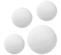 SWOOMEY Boules en Mousse Filtrantes pour Piscine, Lot de 4, Blanches