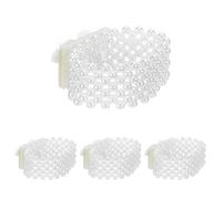 SWOOMEY Bracelet Corsage 4 Pièces Bracelet Corsage de Mariée - Élastique en Fausses Perles - Accessoires Floraux à Faire Soi-même pour Enterrement de Vie de Jeune Fille, Mariage Ou Bal de Promo