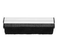 SWOOMEY Brosse de Nettoyage pour Disques Vinyles et CD Noir en Alliage D'aluminium, Élégante Réduire Le Bruit et Enlever la Poussière de L'aiguille