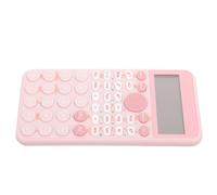 SWOOMEY Calculatrice 12 Scientifique Étudiante Rose Écran Large Chiffres, Fonction Synchronisée pour Concours Mathématiques et Usage à Domicile