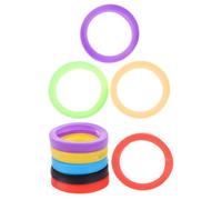 SWOOMEY Capuchons en Silicone Flexibles pour Clés, 9 Pièces, Protège-clés Résistants la Déformation, Faciles à Transporter, pour Porte-clés Colorés Maison et Voiture Couleur Aléatoire