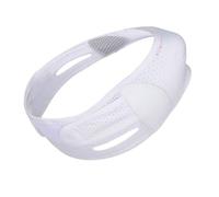 SWOOMEY Ceinture Raffermissante Visage en Tissu Blanc pour Remodeler Contours Visage, Effet Lifting V, pour Regarder la Lecture
