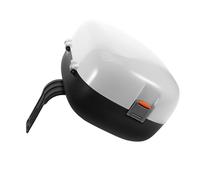 SWOOMEY Coffre Arrière Verrouillable Étanche pour Scooter Et Vélo Électrique Boîte De Rangement Universelle Capacité Spacieuse pour Accessoires Installation Facile Couleur Blanche