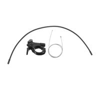 SWOOMEY Commande à Distance Fourche Suspendre du Vélo Levier de Commande à Distance Fourche de Vélo Alliage D'aluminium Noir Réponse Rapide Sensibilité de Conduite Améliorée