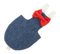 SWOOMEY Couches Bretelles Réglables en Tissu Coton Bleu et pour Oiseaux Perroquets Légères Adaptées Petites Perruches Lors Promenade