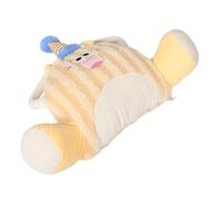 SWOOMEY Coussin De Lombaire Peluche Pour Voiture Et Bureau Oreiller Ergonomique Décoratif Pour Confort Optimal Du Bas Du Dessin Animé Monstre Rayé