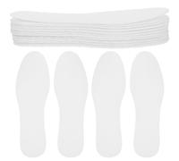 SWOOMEY de Semelles Intérieures Blanches Taille 39 Lot de 20 Paires en Papier Respirant et Confortables pour Chaussures de Sport et Usage Quotidien Adaptées aux Activités Sportives