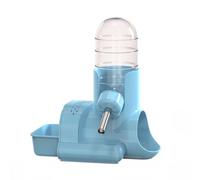 SWOOMEY Distributeur d'eau Debout Facile à Nettoyer et Démontable en Plastique et Acier Inoxydable Base Large et Système Anti-Fuite Avancé pour Cobaye et Lapin