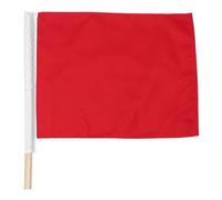 SWOOMEY Drapeau de Signalisation Ferroviaire, Drapeau de Signal, Rouge Jaune Vert, Tissu et Plastique, Haute Visibilité, pour Gestion du Trafic et Événements Sportifs