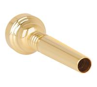 SWOOMEY Embouchure de Trompette Texture Confortable Résistante en Laiton Doré et Design Unique pour Apprenant pour Débutants et Adultes