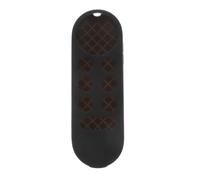 SWOOMEY Étui de Télécommande Silicone Noir pour TV Housse de Protection Perte Durable et Pratique avec Design Antidérapant et Découpes Précises