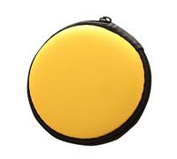 SWOOMEY Étui De Zippé pour Écouteurs Organisateur De Câbles Et Pochette à Monnaie De Rangement Jaune pour Accessoires Électroniques Et Petits Objets