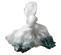 SWOOMEY Filet Collant de Pêche Simple Couche en Soie Monofilament, Filet Flottant Deux Doigts, Facile à Plier, pour Réservoirs et Lacs